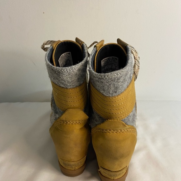 Sorel Lexi Wedge Calf boots Women’s Size 6 - Picture 4 of 10